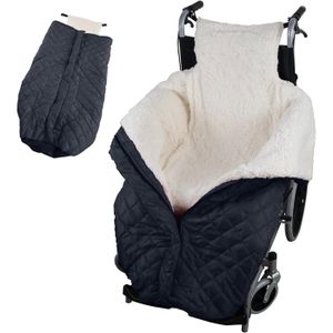Couverture Jambes Fauteuil Roulant Imperméable – Protection Hiver Chaud & Portable Avec Poche, Cyclisme Randonnée Camping