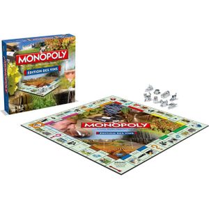 JEU SOCIÉTÉ - PLATEAU Monopoly-Edition Des Vins Jeu De Société-Version F