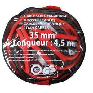 Câbles de Démarrage Aluminium/Cuivre 35mm2 - 4.5M - 550A TOPCAR - Cdiscount  Auto