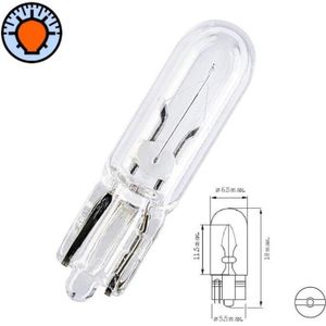 ampoule T5 1.2W 6V voyant - eclairage habitacle BOSMA