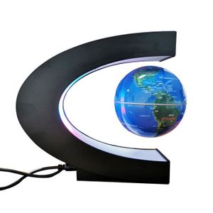 GLOBE TERRESTRE Magnetic lévitation globe étudiant école équipement d'enseignement veilleuse globe cadeau créatif|demi-cercle