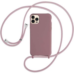 kwmobile Coque Compatible avec Apple iPhone 13 Pro Max - Housse TPU avec  Cordon Collier et Sangle Support de Doigts - Rose d'hiver : :  High-Tech