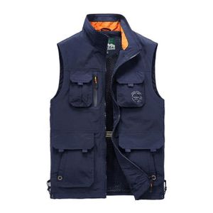 Gilet de pêche You ye - Gilet de sauvetage avec de nombreuses poches