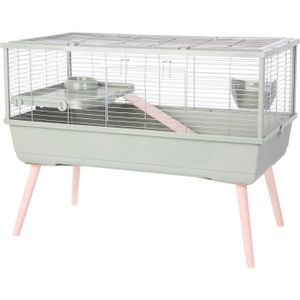CAGE Cage rongeur surélevée - Zolux - Néolife - Pour cochon d'inde - 99 x 54 x 79 cm - Vert