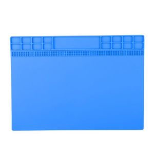 OUTILLAGE PÊCHE BOY Tapis de protection d'isolation thermique magnétique de plate-forme de maintenance magnétique bleu foncé