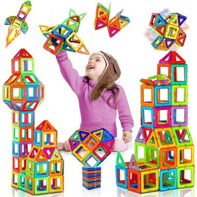 Blocs De Construction Magnétiques Montessori Pour Enfants – Montessori Lernwelt