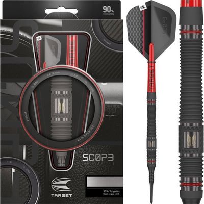 Fléchettes Red Dragon Jonny Clayton Oxide – 25g, 90% Tungstène, Tiges Courtes Nitrotech, Flights Ultra-épais
