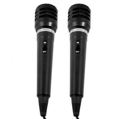 Micro Chant Dynamique Mydeejay MDJ-01 - Boîtier Métal, Directionnel, Câble 3 Mètres