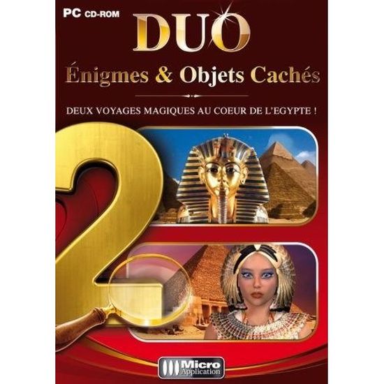 DUO ENIGMES ET OBJETS CACHÉS / Jeu PC  Cdiscount Jeux vidéo