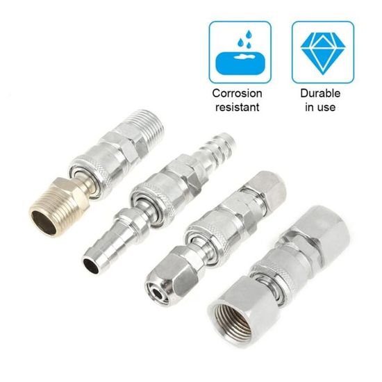 Pack De 2 Bobines Tuyau Compresseur Air 8mm X 6.5mm, 4m, Vert - Neuf, Qualité UK