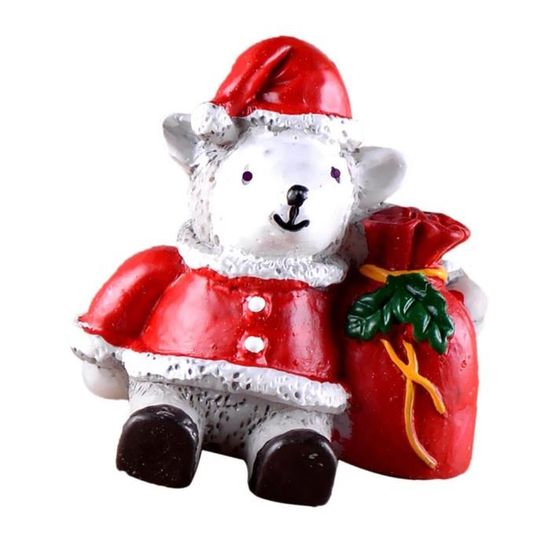 Figurine Mouton En Bois Et Coton – Décoration Noël/Pâques – 18x15 Cm – Occasion