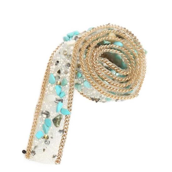 Rose En Cristal PandaHall 1m Cristal Strass Garniture Hot Fix Ruban Gem Pierre Perlé Fer Sur Applique Embellissement Avec Gourmette Bordure Pour DIY Mariage Robe De Strass A Coller Sur Tissu