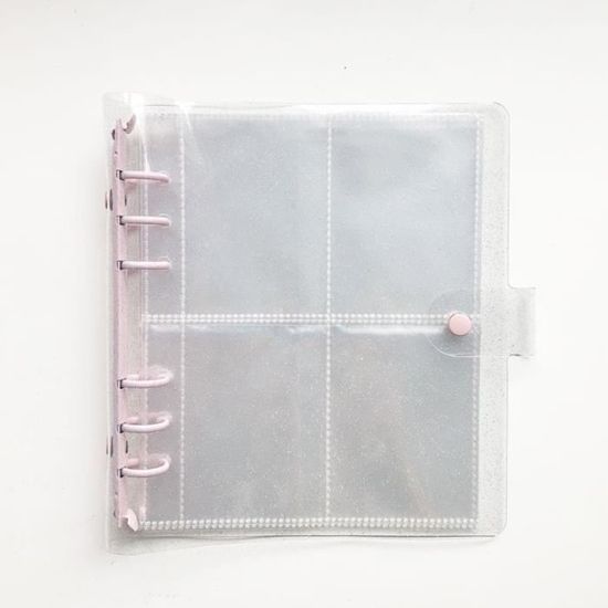 Classeur Transparent A7 à Trois Volets – Avec Bande élastique, 6 Anneaux – Rangement Argent, Cartes, Reçus – Planificateur Budgétaire - 9