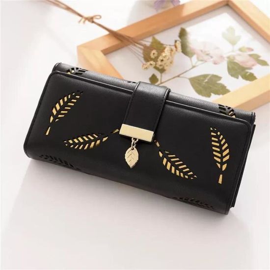 Portefeuille Femme Élégant Sacs à Main en PU Cuir Souple Porte-Monnaie Fentes de Cartes et Coque de Protection pour iPhone 5S SE 6 6S 7 Plus 8 plus avec en design une Noeud darc 