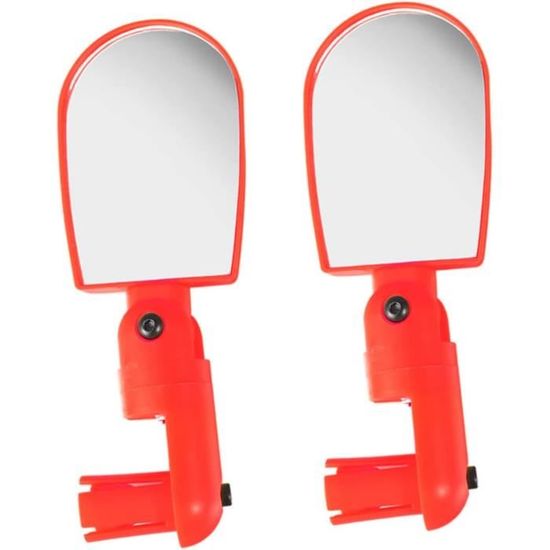 Rétroviseurs Vélo SUIUOI - 2 Miroirs, Réglables à 360°, Verre Large - Pour VTT, Ville, électrique