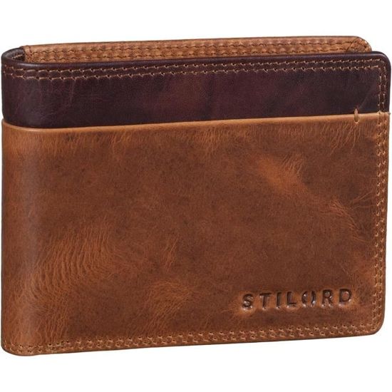 Portefeuille Homme Teskyer – Porte-cartes En Cuir PU – Noir – Neuf Avec étiquettes