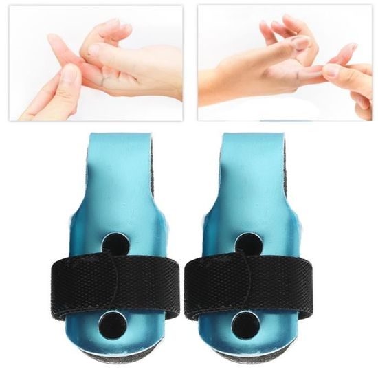 WUMZIRA Lot De 6 Attelles Souples Pour Doigts – Orthèse De Doigt Réglable – Pour Arthrite, Entorse, Doigt à Ressaut – Néoprène Respirant – Barre D'Aluminium Incluse