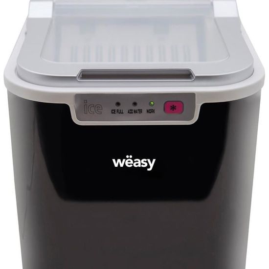 Machine à glaçons WEASY KW12 - 12 kg - Noir