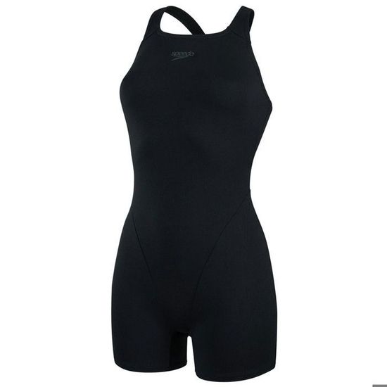 Speedo pour Femme en Lycra Xtra Life Aquatic passepoilé Empire Maillot de Bain, Femme, African Violet