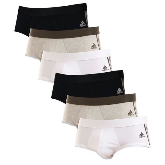 Slips Homme BRUBAKER - Lot De 7 - 100% Coton - Confortables Et Respirants - Taille M à XXL - Multi-Couleurs