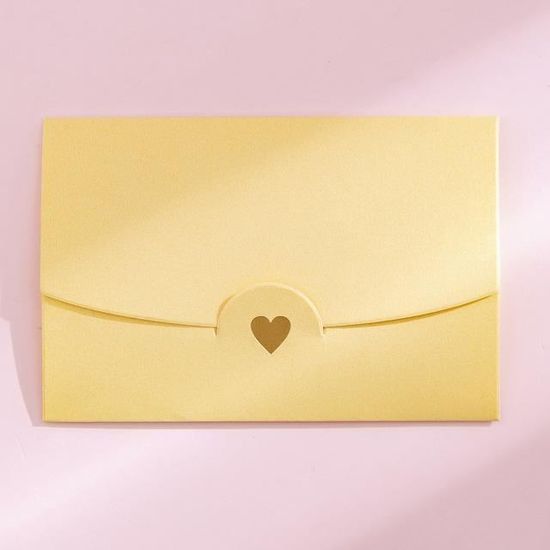 Enveloppes En Papier Rétro Pour Cartes-cadeaux Et Faire-part De Mariage