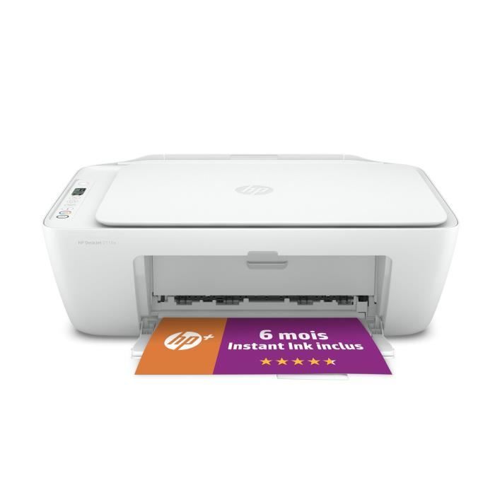HP Imprimante tout-en-un jet d'encre couleur - DeskJet 2710e - Idéal pour la famille - 6 mois d’Inst