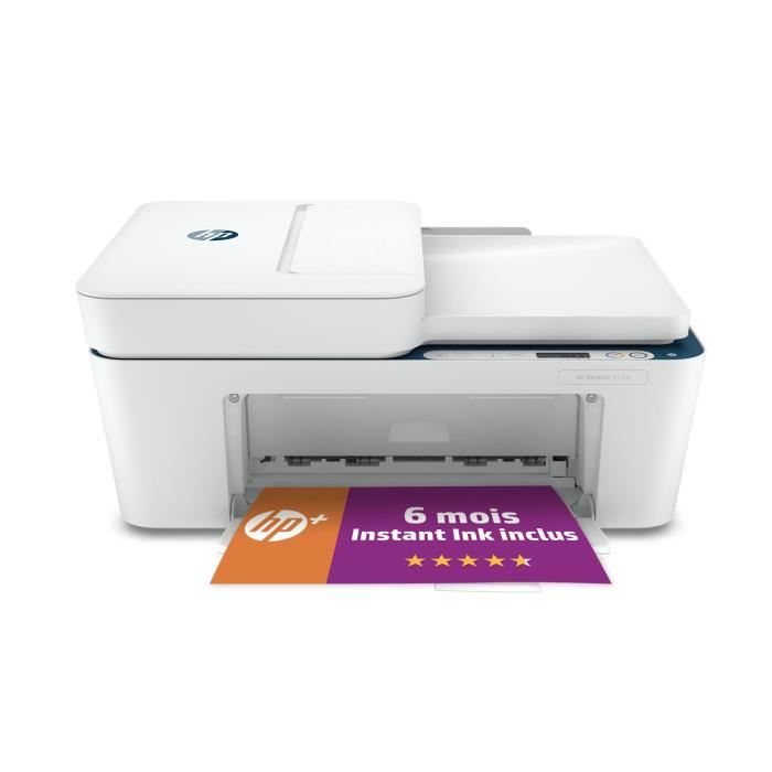 Imprimante tout-en-un HP Deskjet 4130e – Jet dencre couleur – Copie Scan – 6 mois dInstant ink inclus avec HP+