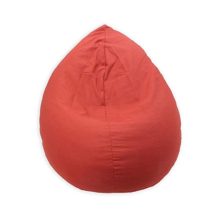 Housse de pouf poire Rojo - Acomoda Textil.