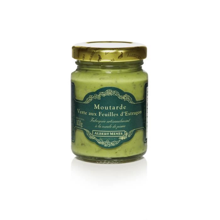 Albert Ménès Moutarde verte aux feuilles 100g