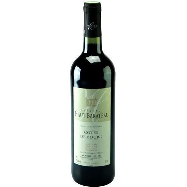 6x Château Haut-Barateau - Côtes de Bourg - 2014