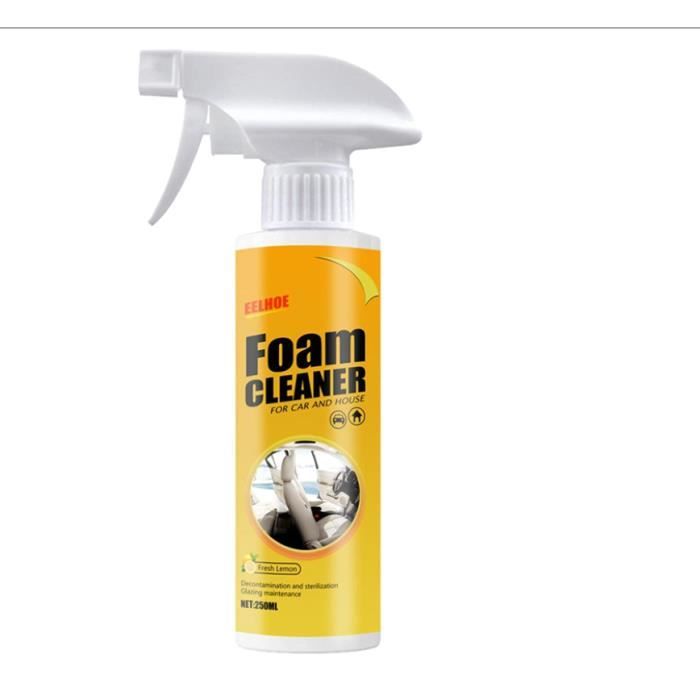 Nettoyant En Mousse Multi-usage, Foam Cleaner, Nettoyant Pour Sièges De Voiture, Spray Nettoyage Portable Intérieur De Voiture,2pcs