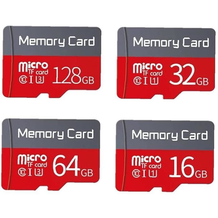 Mini cartes mémoire Portable 16 Go Mini SD Lecteur de carte SD avec l'adaptateur MINI SD pour appareil photo portable portable125