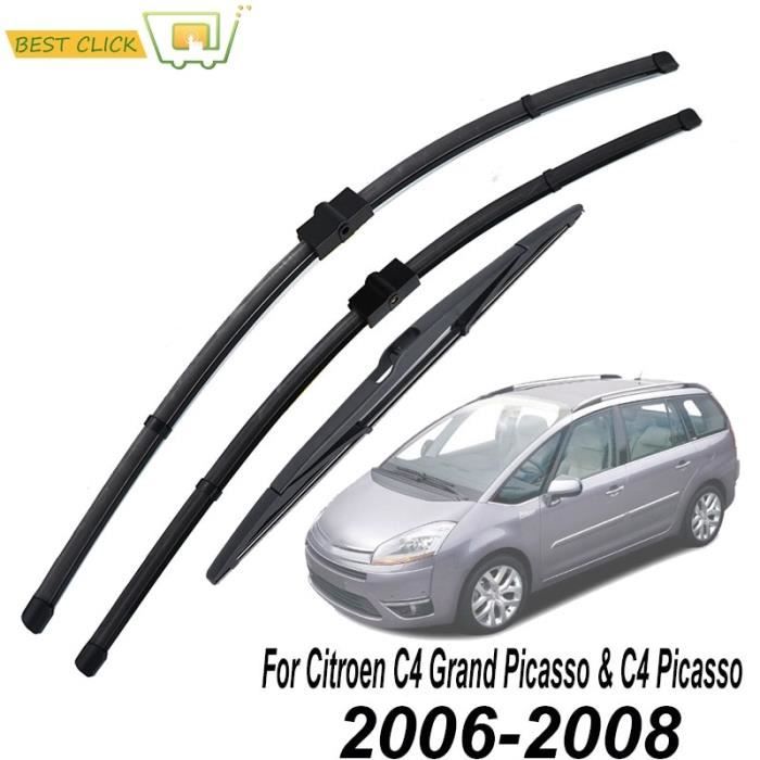 Balais d'essuie-glaces,Misima Kit de lames d'essuie glace de pare brise pour citroën C4 Grand Picasso - C4 Picasso 2006 2007 2008