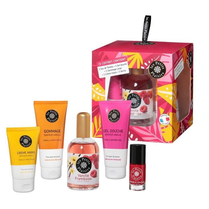 LES PETITS PLAISIRS Coffret Nature eau de toilette - Senteur Vanille Framboise