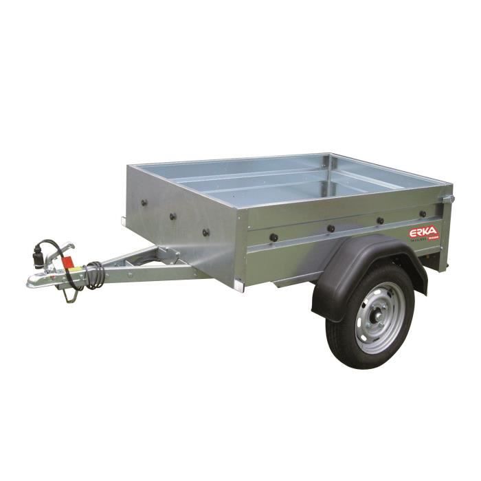 ERKA Remorque NLC 1510 - PTAC 500 kg - CU 386 kg - 150x105x35 cm