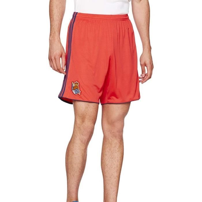 Real Sociedad Short de football Rouge Homme Adidas