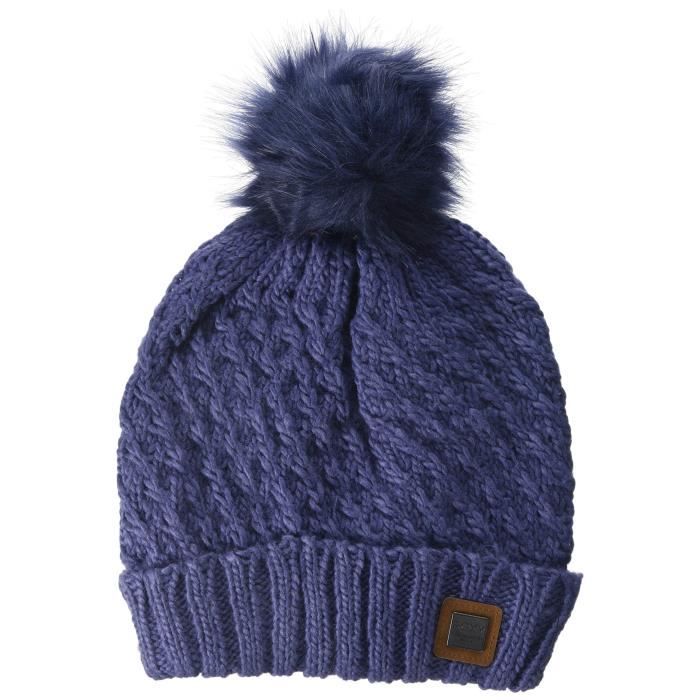 Roxy Blizzard Bonnet Femme Bleu (Crown Blue BQY0) Taille Unique (Taille Fabricant: 1SZ)