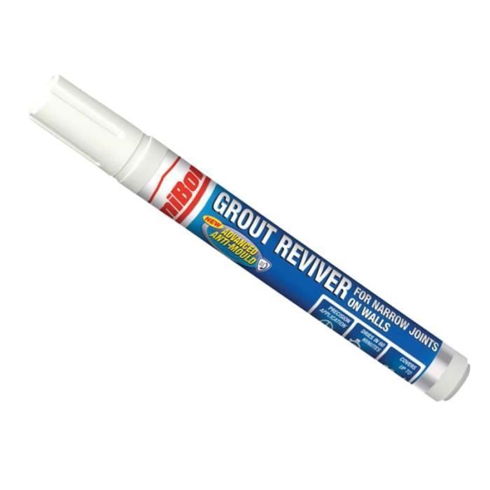 Unibond Stylo Mural Triple Protéger Jointoyer Remontant en Blanc Glacier - 7 ml