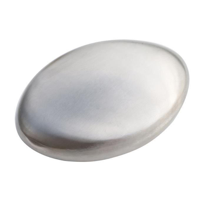 TRIXES Barre de Savon en Acier Inoxydable Pour Eliminer les Odeurs de Cuisine
