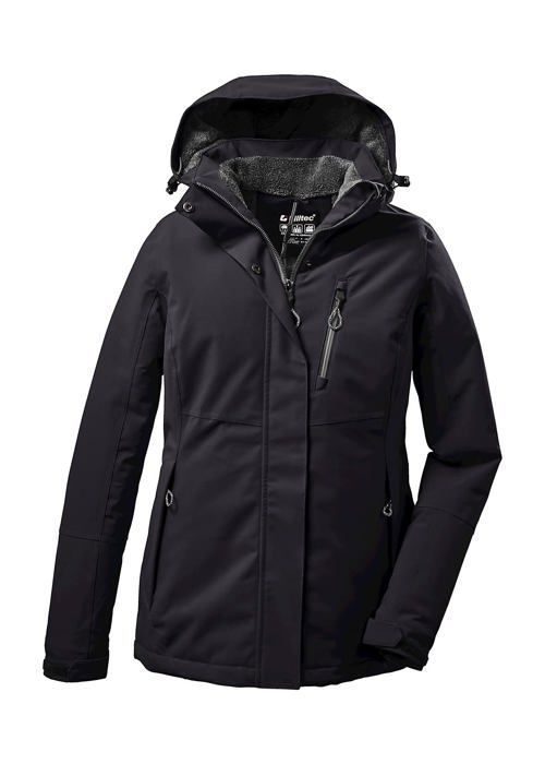 Blouson de ski Killtec 37411 000 Kow 140 Wmn Jckt Veste fonctionnelle avec capuche zippee Femme Cdiscount Sport