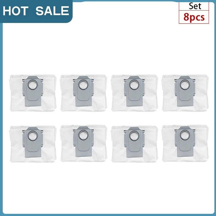 Sweeping Robot Lot De 4 Sacs D'aspirateur Pour Roborock H50