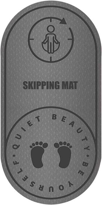 Tapis De Saut à La Corde – Rond 60 Cm, épaisseur 6 Ou 8 Mm, Antidérapant, Absorbe Les Chocs, Pour Yoga Et Fitness