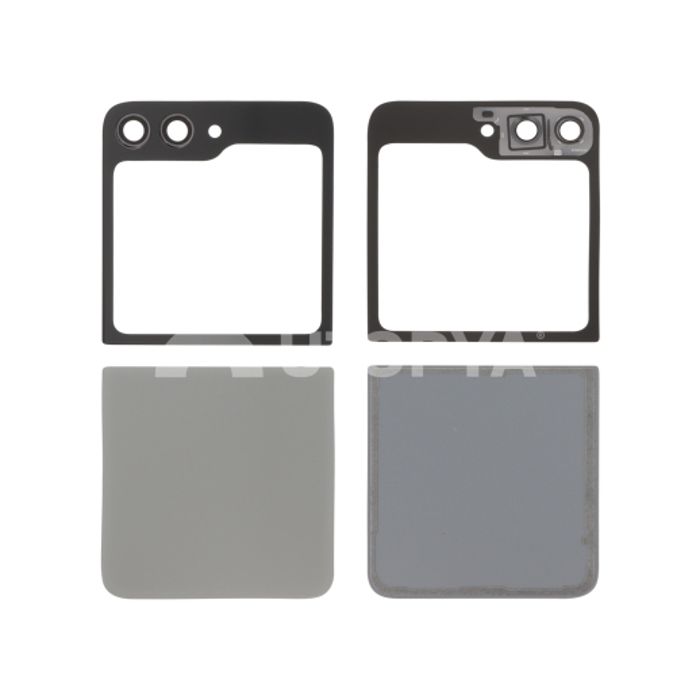 Cache Batterie Vitre Arrière Complète Pour Samsung Galaxy Z Flip 5 F731B Sans logo - vue 4