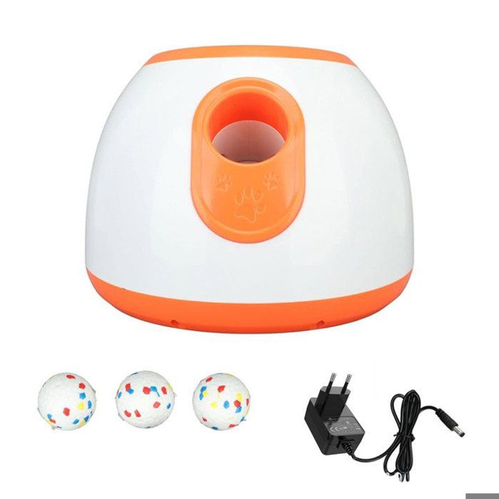 Meilleurs prix pour Lanceur de Balle Automatique Interactif pour Chien Lanceur de Balle Automatique pour Chien Lanceur de Balle Interactif +3 boules
