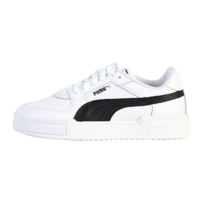 Puma Baskets - Puma - CA Pro Classic - Cuir - Blanc/Noir - Plat