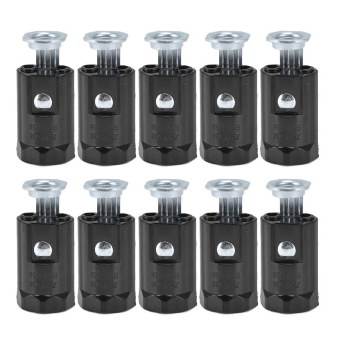 10pcs Support de Lampe 125V E12 Douille de Lampe Suspendue E12 Base de Lampe pour Bureau Ménage