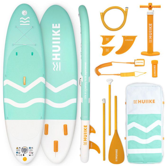 Paddle Gonflable Adulte Vert avec des Accessoires de Qualité -