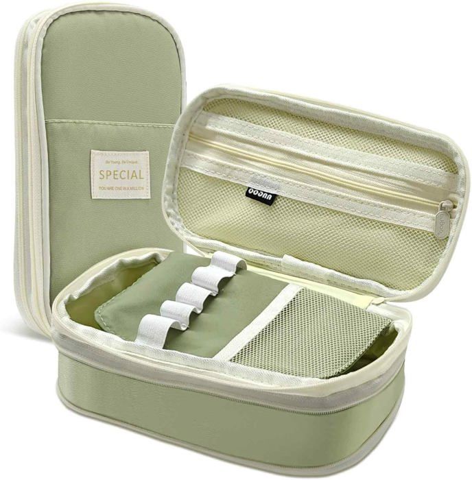 Trousse Scolaire Mulan - Zippée, Motif Little But Lucky | Licence Officielle, Idéale Pour école Ou Cadeau