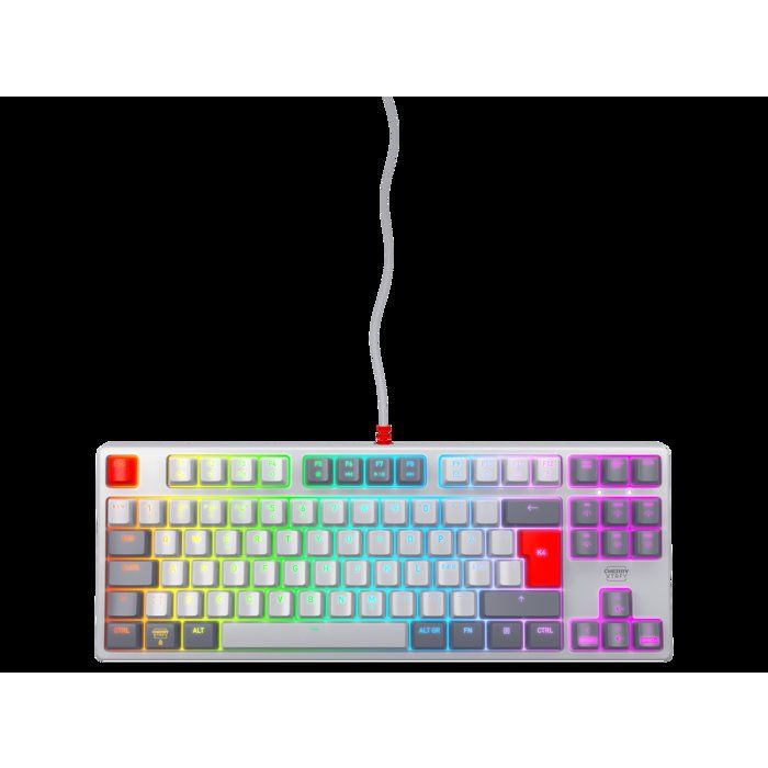Clavier Gaming Mécanique XTRFY K4V2 TKL Retro – Éclairage RGB, Filaire - vue 4