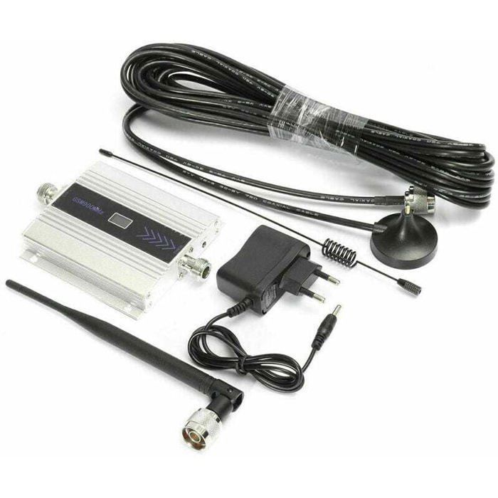 Amplificateur de Signal GSM 900MHz Répéteur 2G 3G 4G Amplificateur Cellulaire LTE DCS 1800 2100 Pour Téléphone Portable - UE-